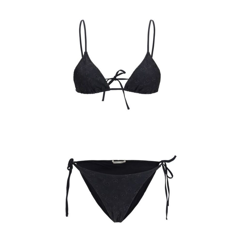 Kristina Ti Black Polyester Women's Bikini